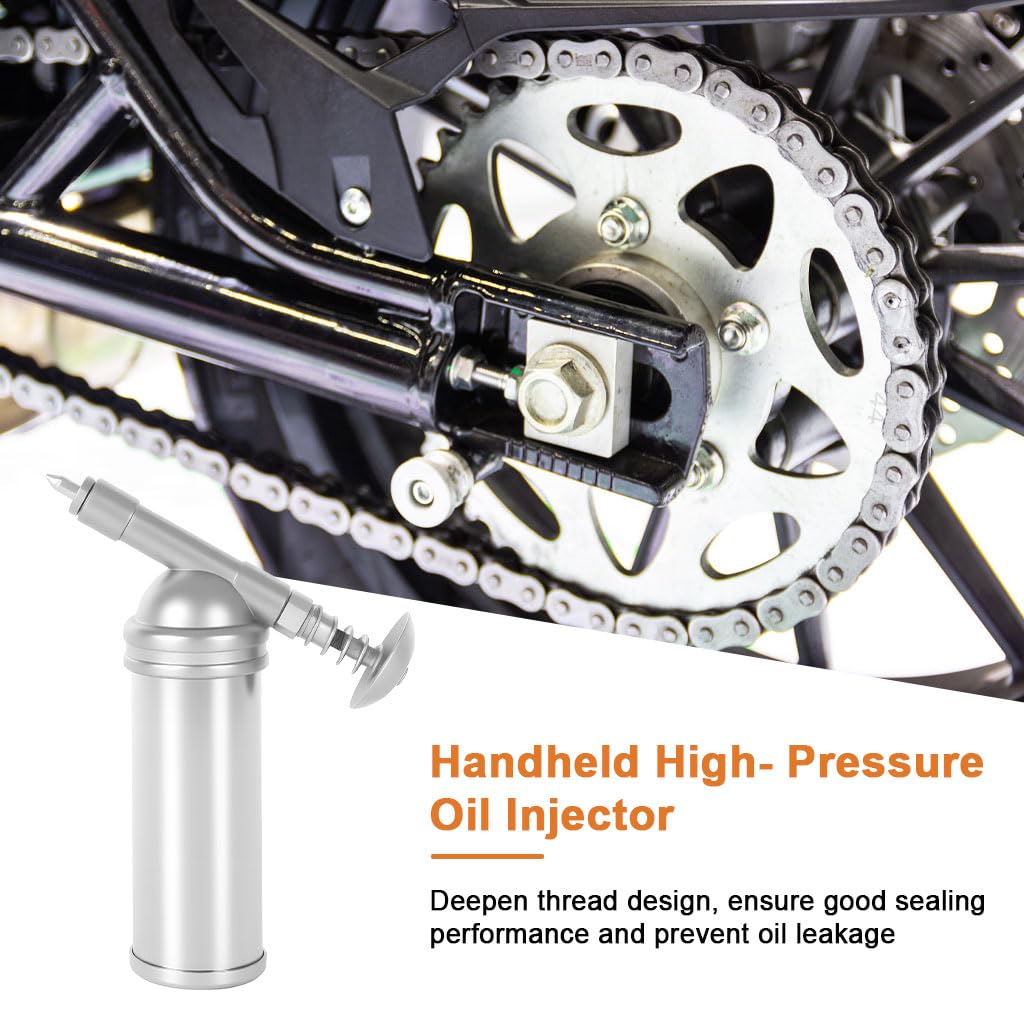 STHIRA Mini Lubrication Oil Spray Bottle for Machinery and Bicycle Maintenance featuring Precision Nozzle and Leakproof Zinc Alloy Steel Body | 85g Refillable Oiler