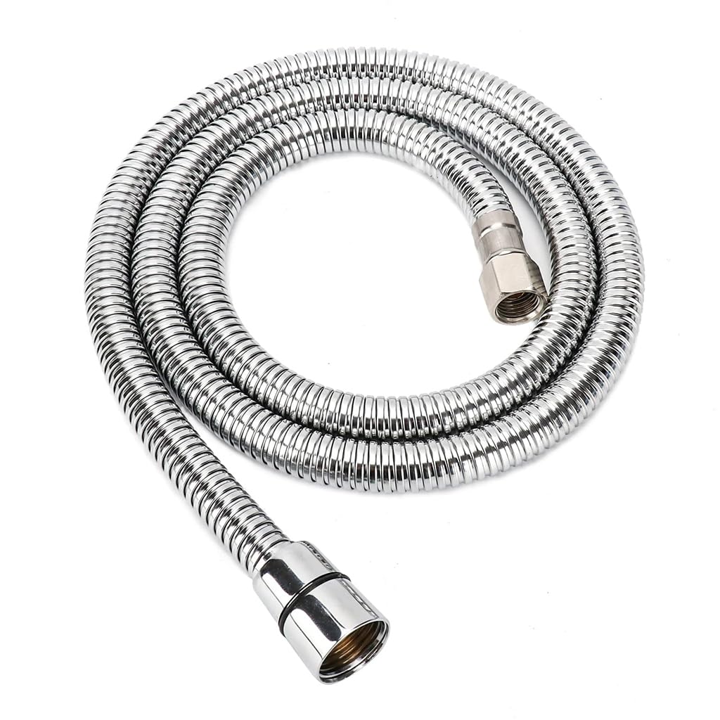 ZIBUYU Shower Hose for Toilet and Handheld Use featuring Anti Kink Design 1 Meter SS304 Chrome