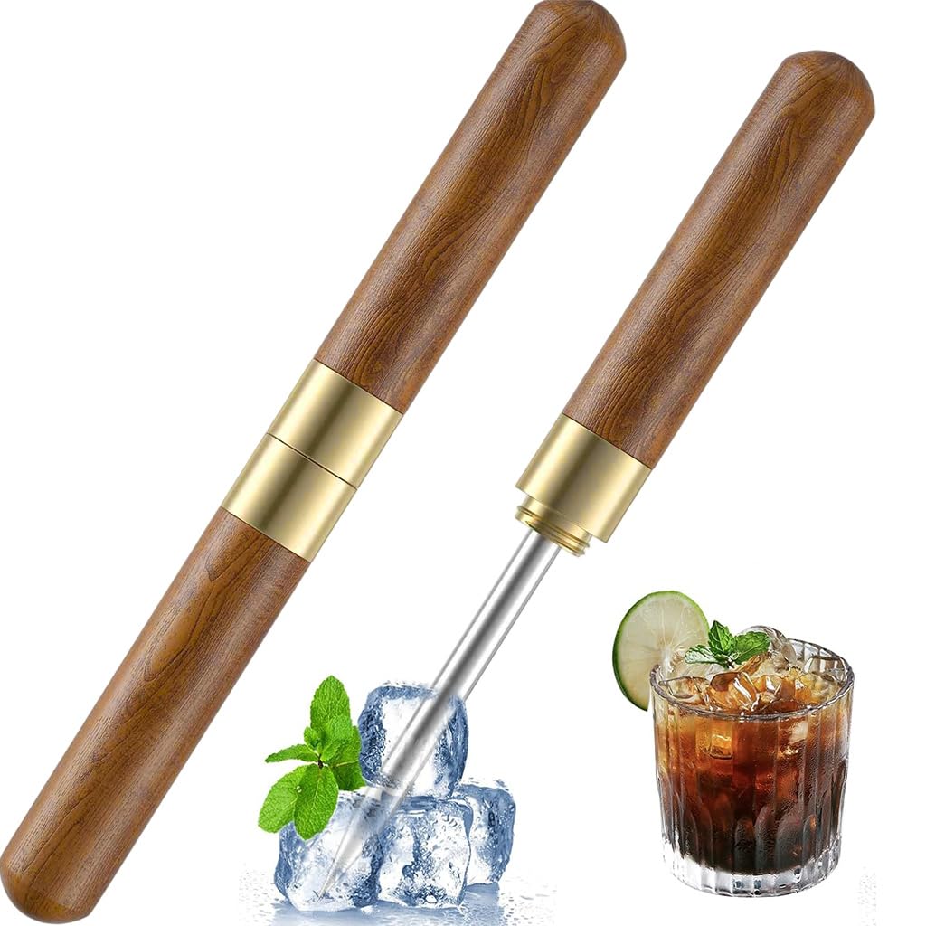 Supvox Ice Awl for Home Bar and Camping featuring 6.2 in Size and Ergonomic Wooden Handle