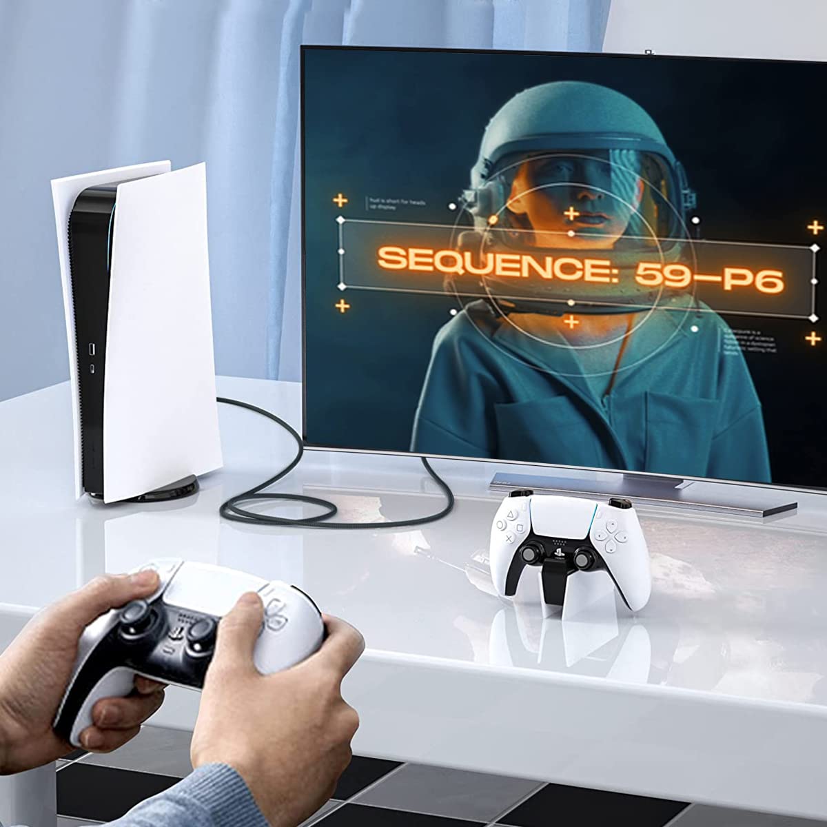 Verilux USB C Cable for Fast Charging 100W 10ft with E Marker Chip and 10Gbps Data | 4K Video Output