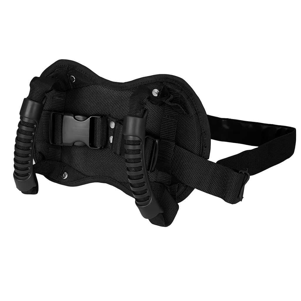 STHIRA Motorcycle Passenger Safety Belt for Rear Seat with Adjustable Non Slip Grip Handles | Secure Ride for Men Women and Teens