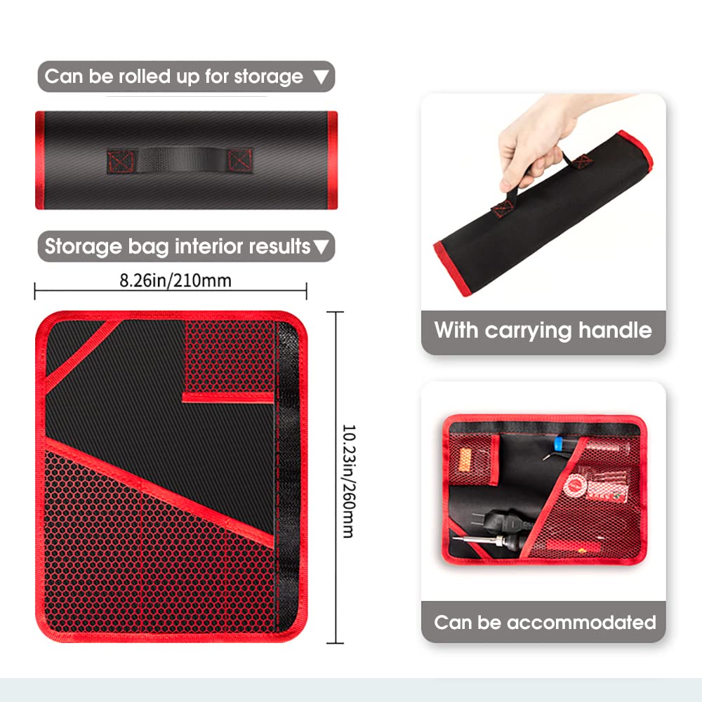 Serplex Soldering Iron Kit for Repair Work with Adjustable 180–520°C LCD Control | 16 Pcs Set