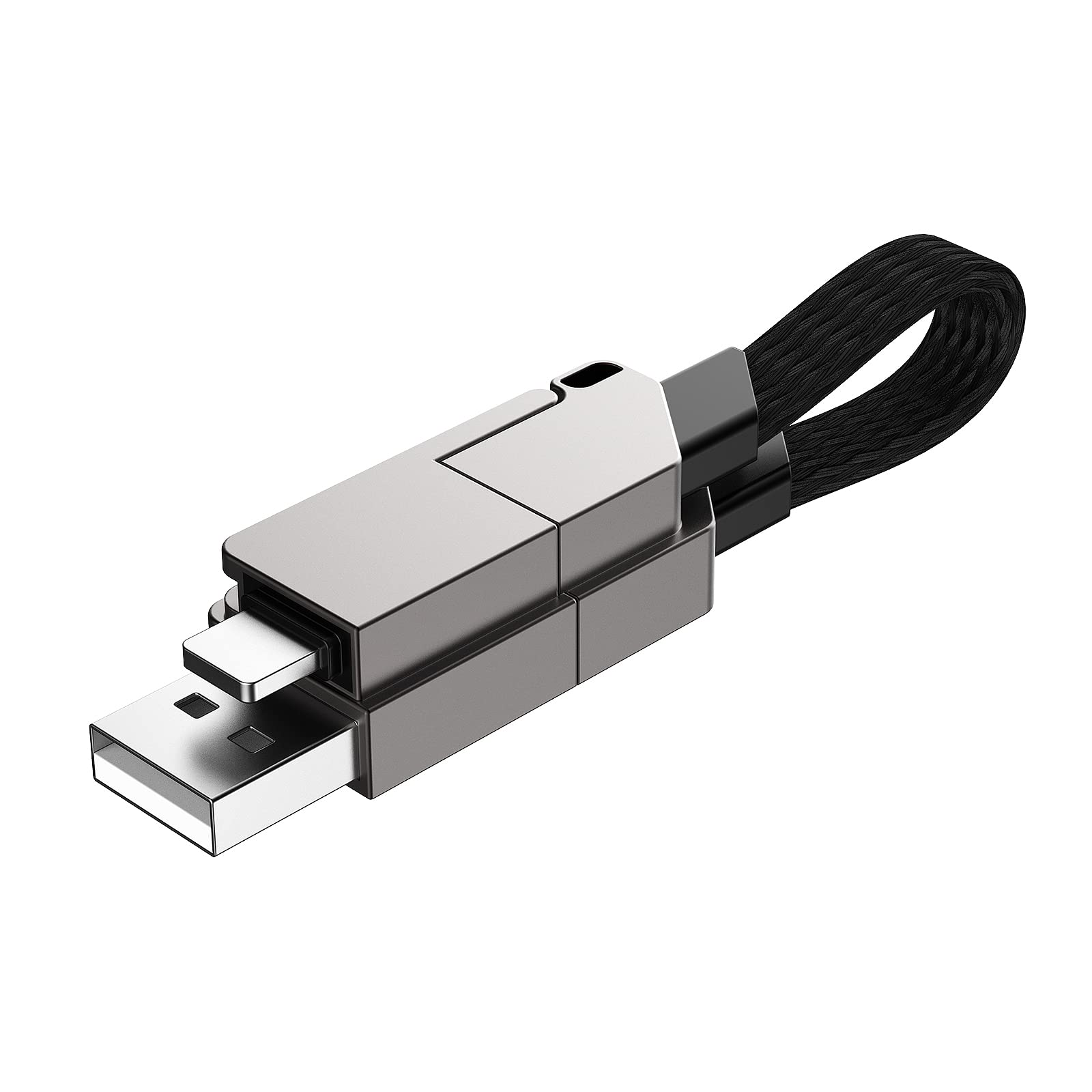 Verilux® 6-in-1 USB Multi Charging Cable, 100W PD Fast Charging USB C Cable