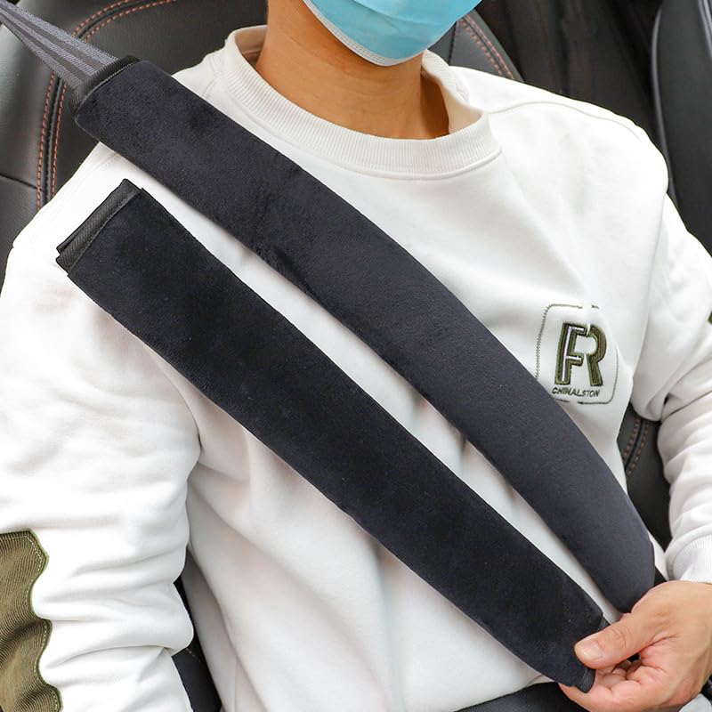 STHIRA® 2025 Upgrade Car Cover Pad, Seat Shoulder Strap Pads, Seatbelt Covers