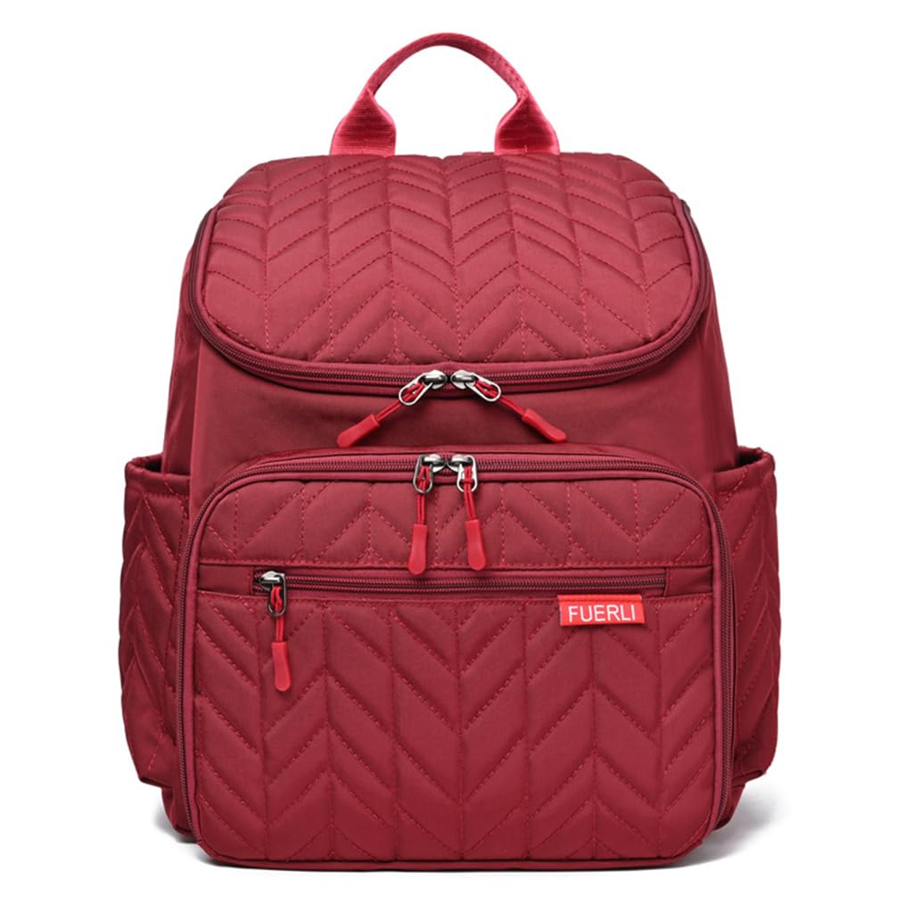 SNOWIE SOFT Motherly Diaper Bag Backpack for Travel with 26×16×36 cm Capacity and Stroller Buckles