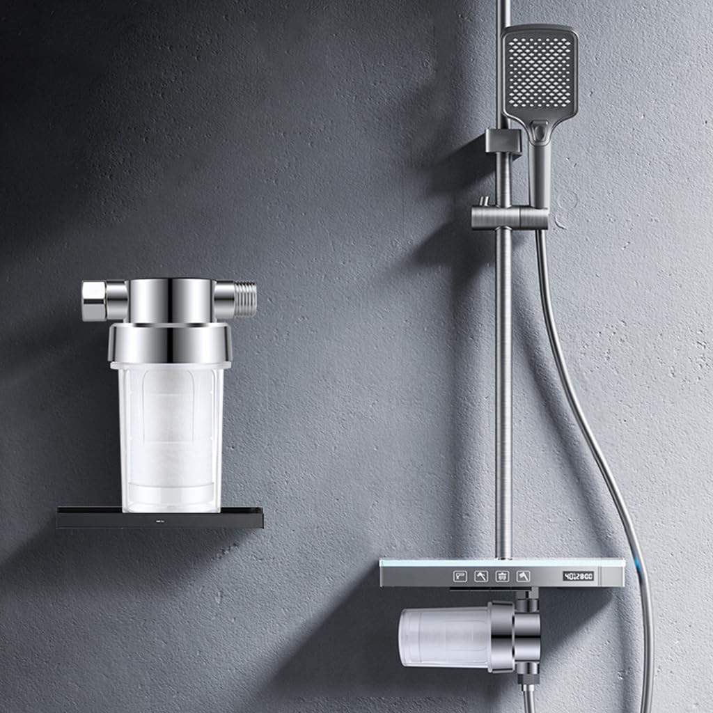 Supvox Shower Filter for Bathroom with Multi Layer Filtration and Transparent Shell Design
