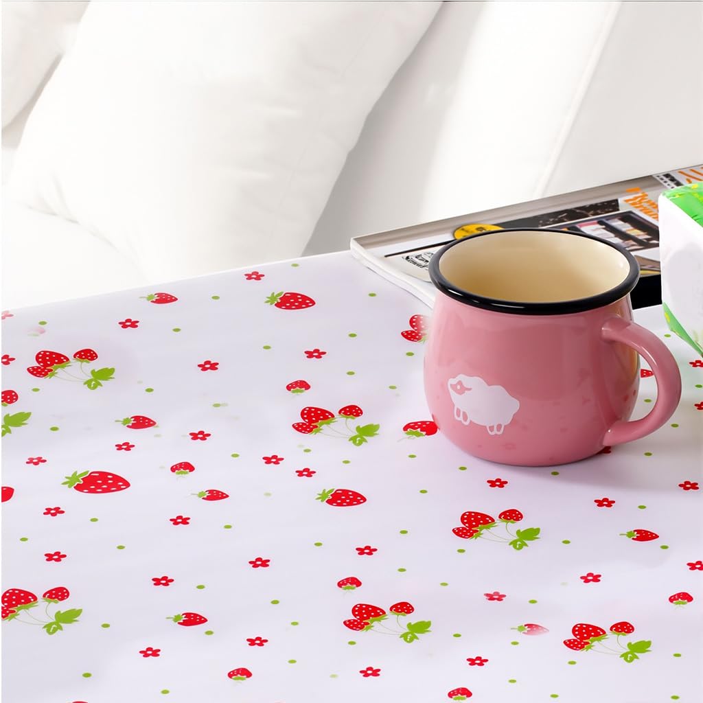 HASTHIP PET Cabinet Liner for Kitchen and Drawers featuring Trim to Fit Design 30x500cm | Rose Flower Waterproof Shelf Mat