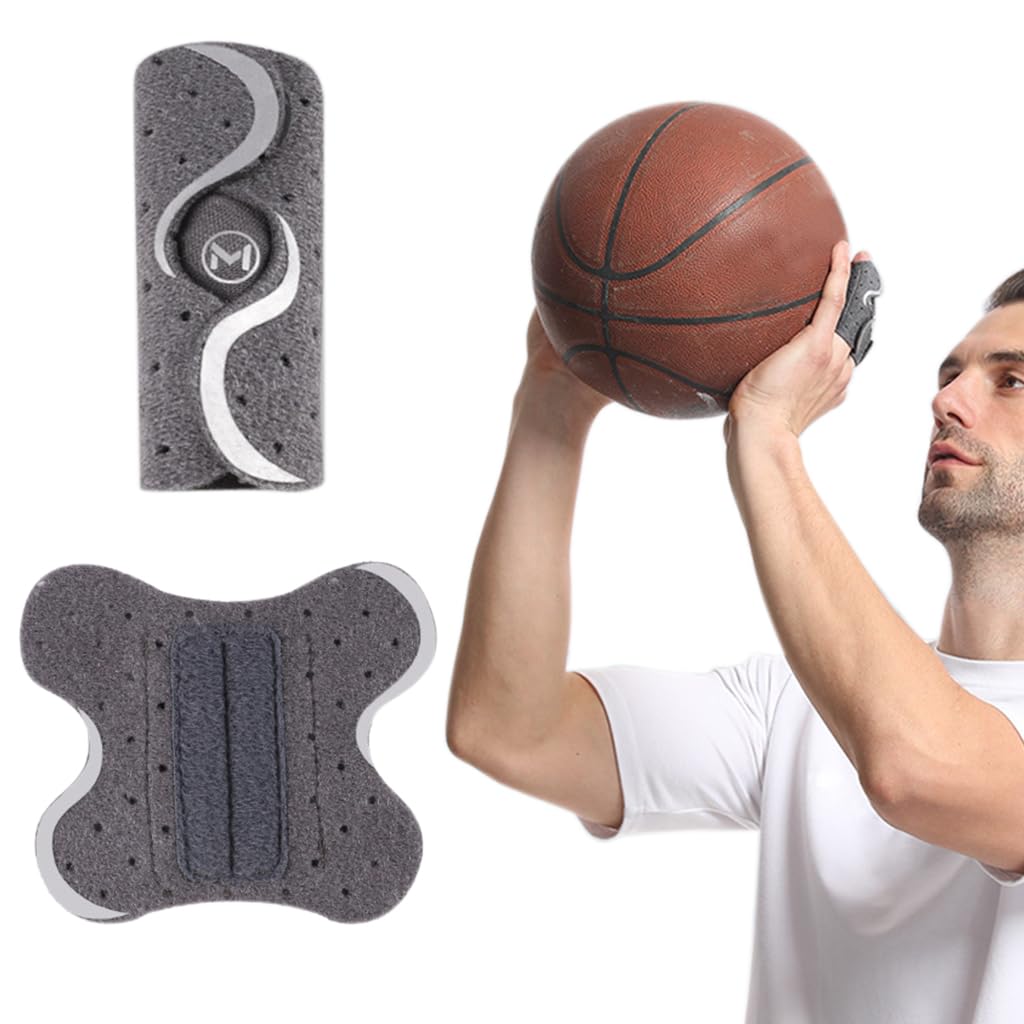 Proberos Finger Sleeve for Basketball and Volleyball with Adjustable Compression and Spring Support | Breathable Protective Fit