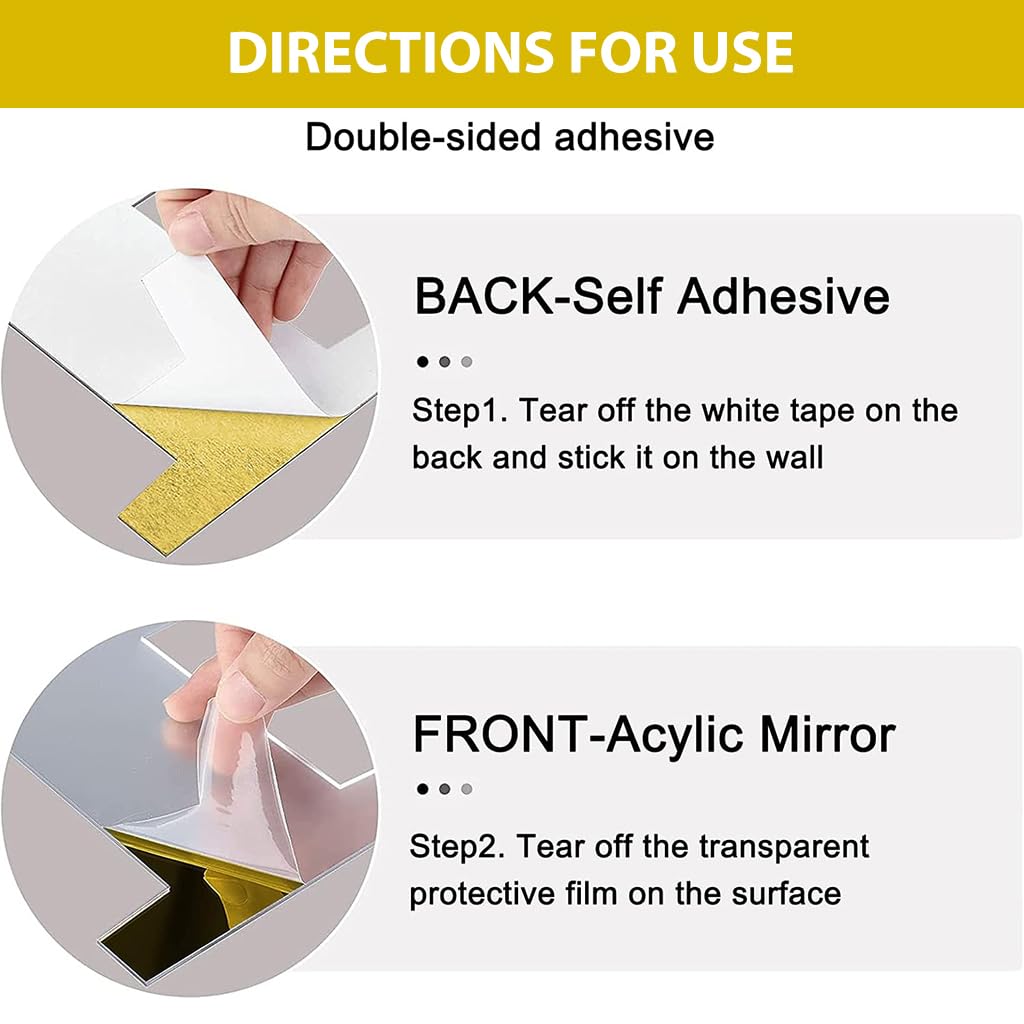 Supvox Home Wall Sticker for Living Room Decor with 3D Butterfly Design | Golden 5 Pcs