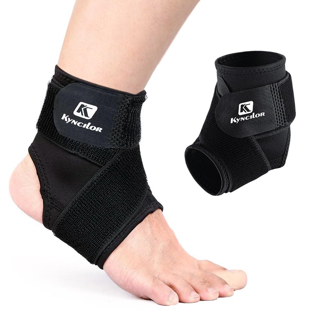 Proberos® Ankle Brace, Ankle Support for Pain Relief, Adjustable Compression Ankle Support Men & Women, Strong Ankle Brace Sports Protection, Premium Ankle Support Compression Brace, Size L