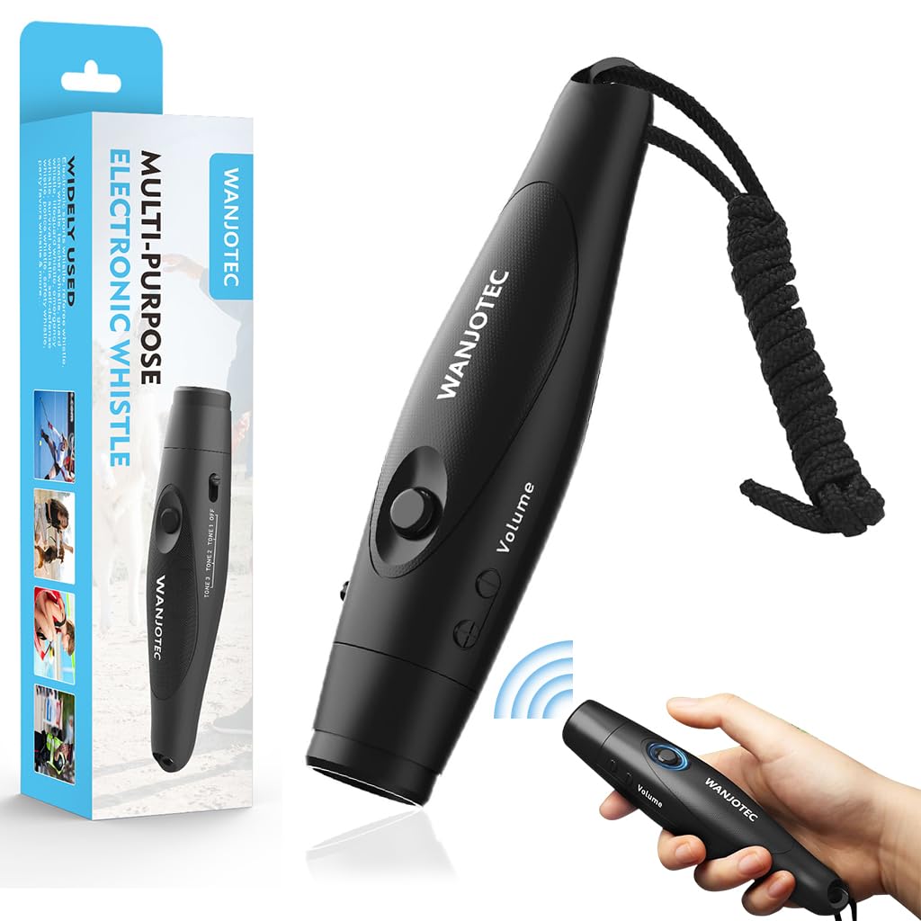 Proberos Electronic Whistle for Outdoor Training with 3 Tones and 3 Volume Levels | Battery Powered