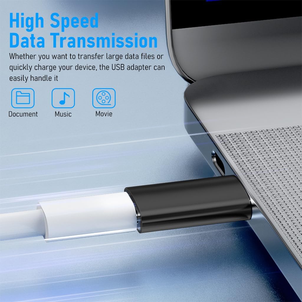 Zeitel Multi OTG Adapter for iPhone and Android featuring 30W fast charging | aluminum alloy plug and play converter