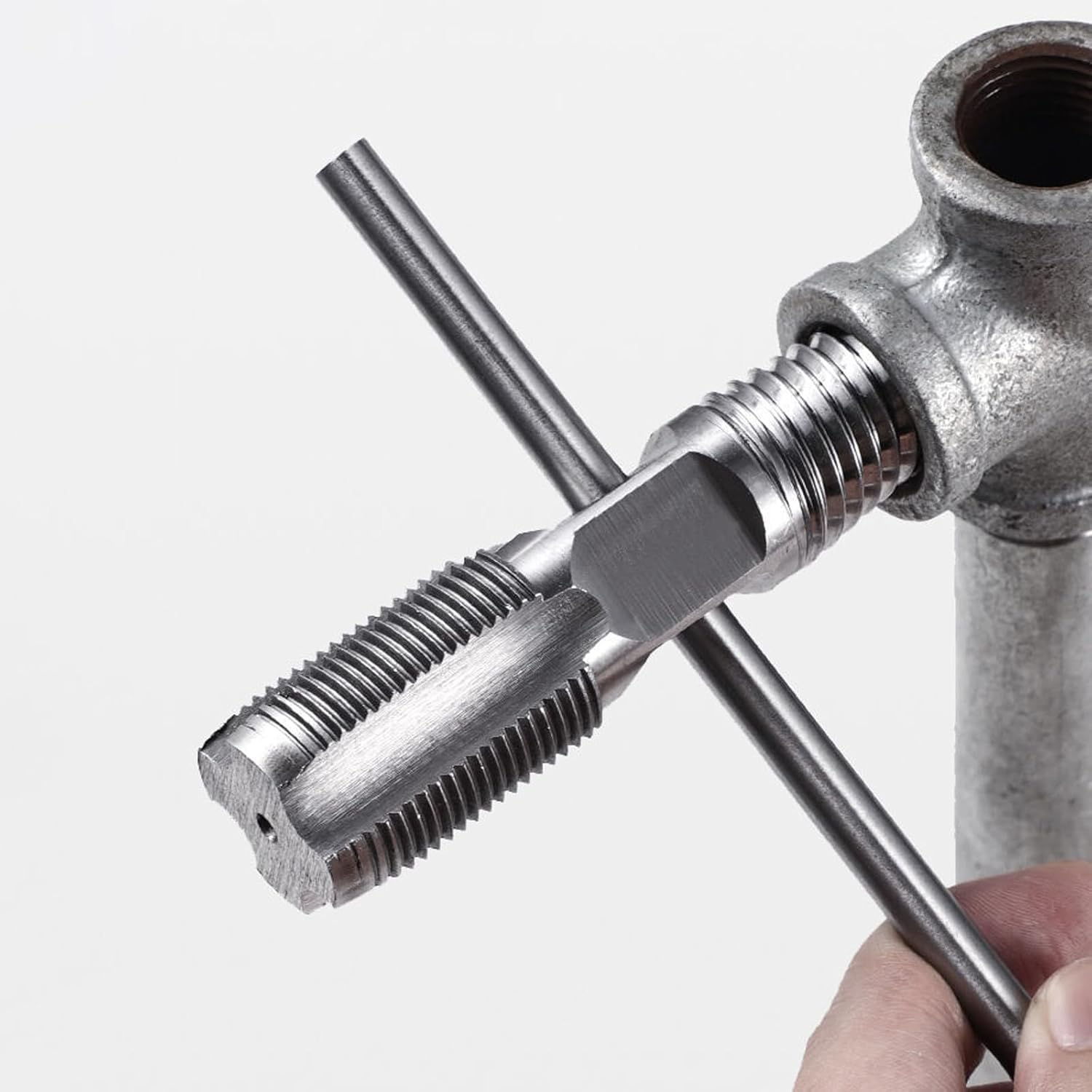 Serplex Broken Pipe Extractor Tool Kit for Plumbing Repairs with Double Head Design | 2 PCS Alloy Set