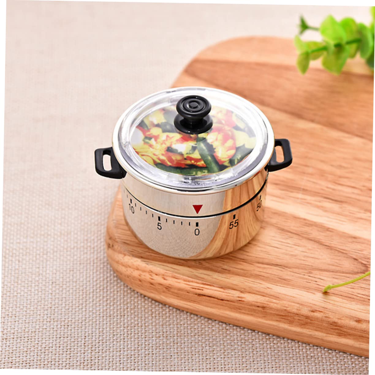 Supvox Kitchen Timer for Cooking and Baking with Mechanical Wind-Up Design | 66x80x61mm Compact Size