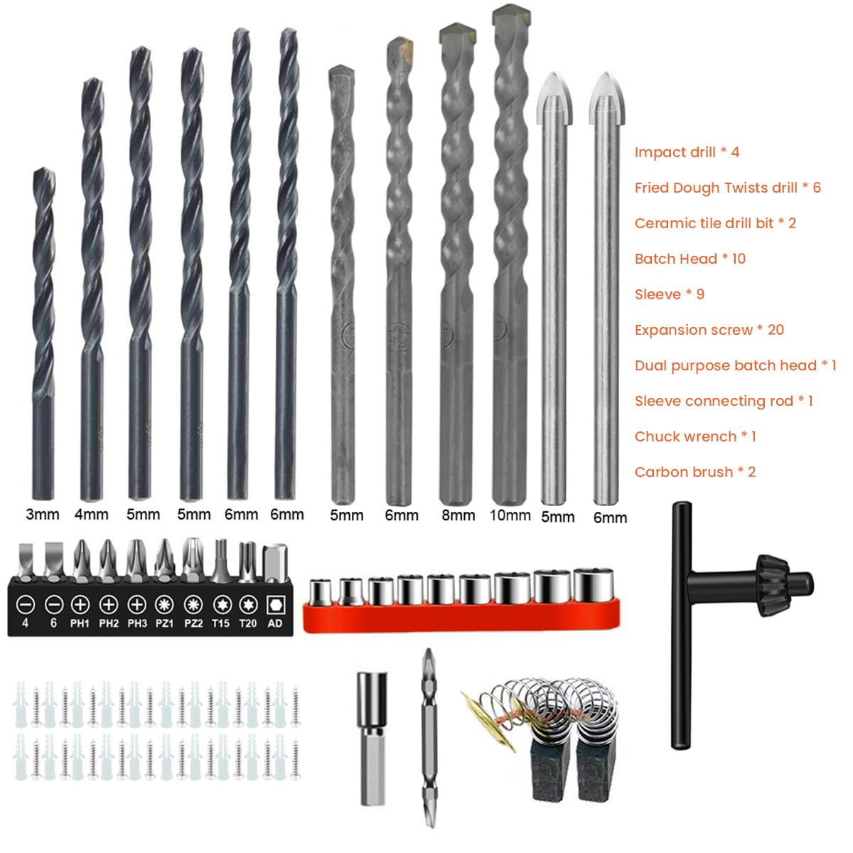 ZIBUYU Drill Machine for Home Use 780W 3000RPM with 360° Rotatable Handle | Aluminum Shell