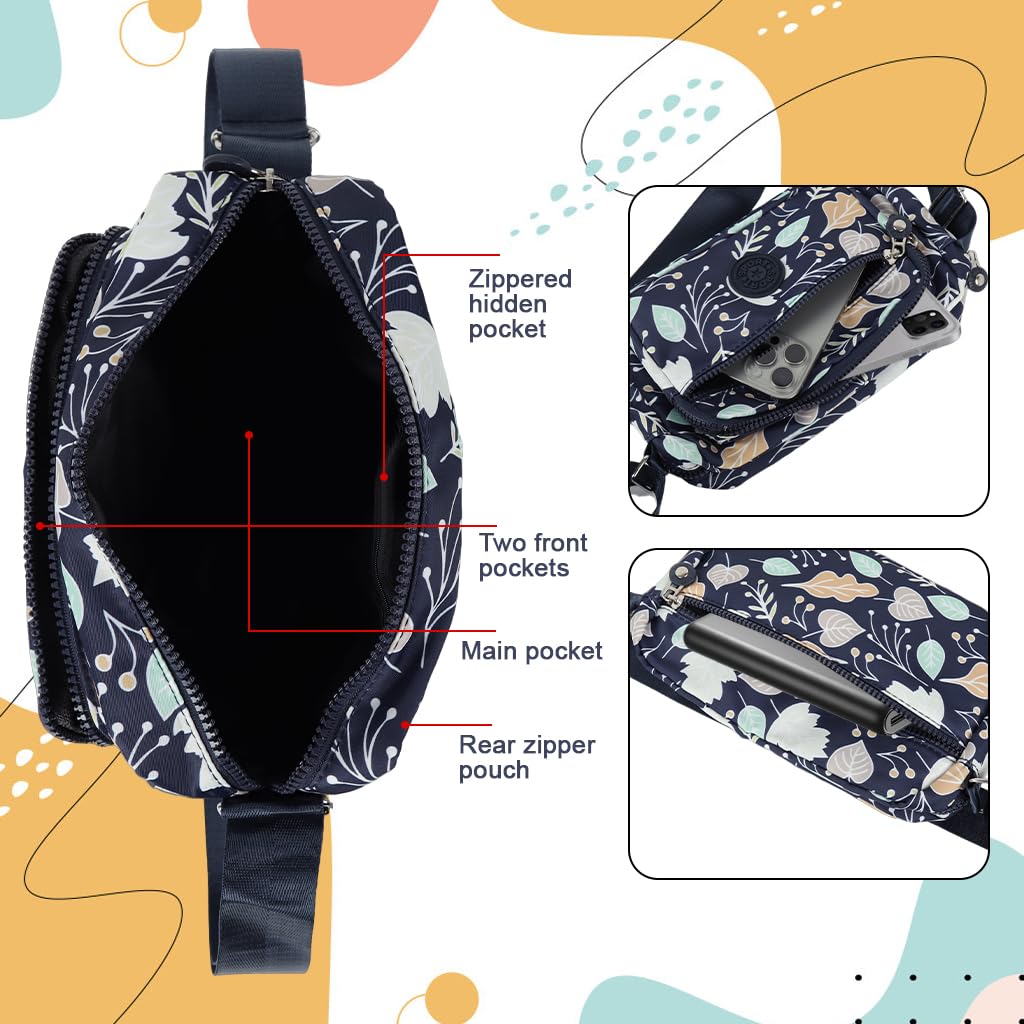 ZIBUYU Crossbody Bag for Women featuring Fashion Shoulder Design for Everyday Use