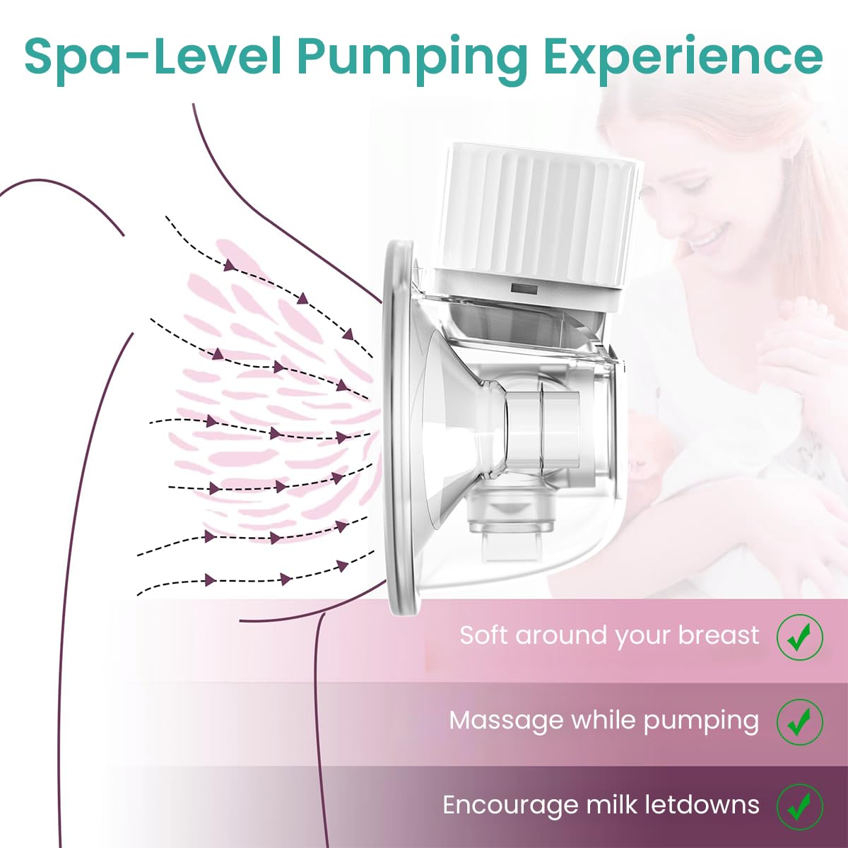 SNOWIE SOFT Breast Pump Accessories for Medela and Spectra | 4pcs 21mm Silicone Flange Inserts