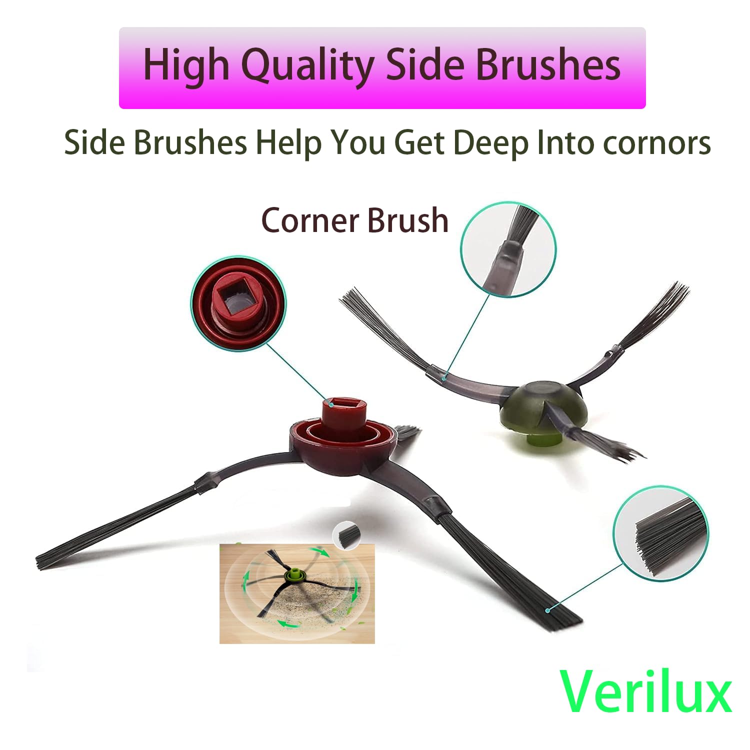 Verilux Replenishment Kit for Ecovacs Deebot N10 T8 T9 Series with 15PCS Accessories | Easy Replacement