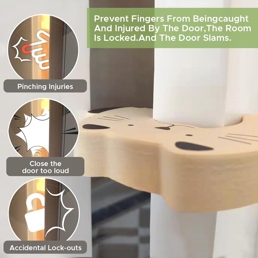 SNOWIE SOFT Finger Pinch Guards for Door Safety with EVA Foam and Anti Slip Design | Child Protection