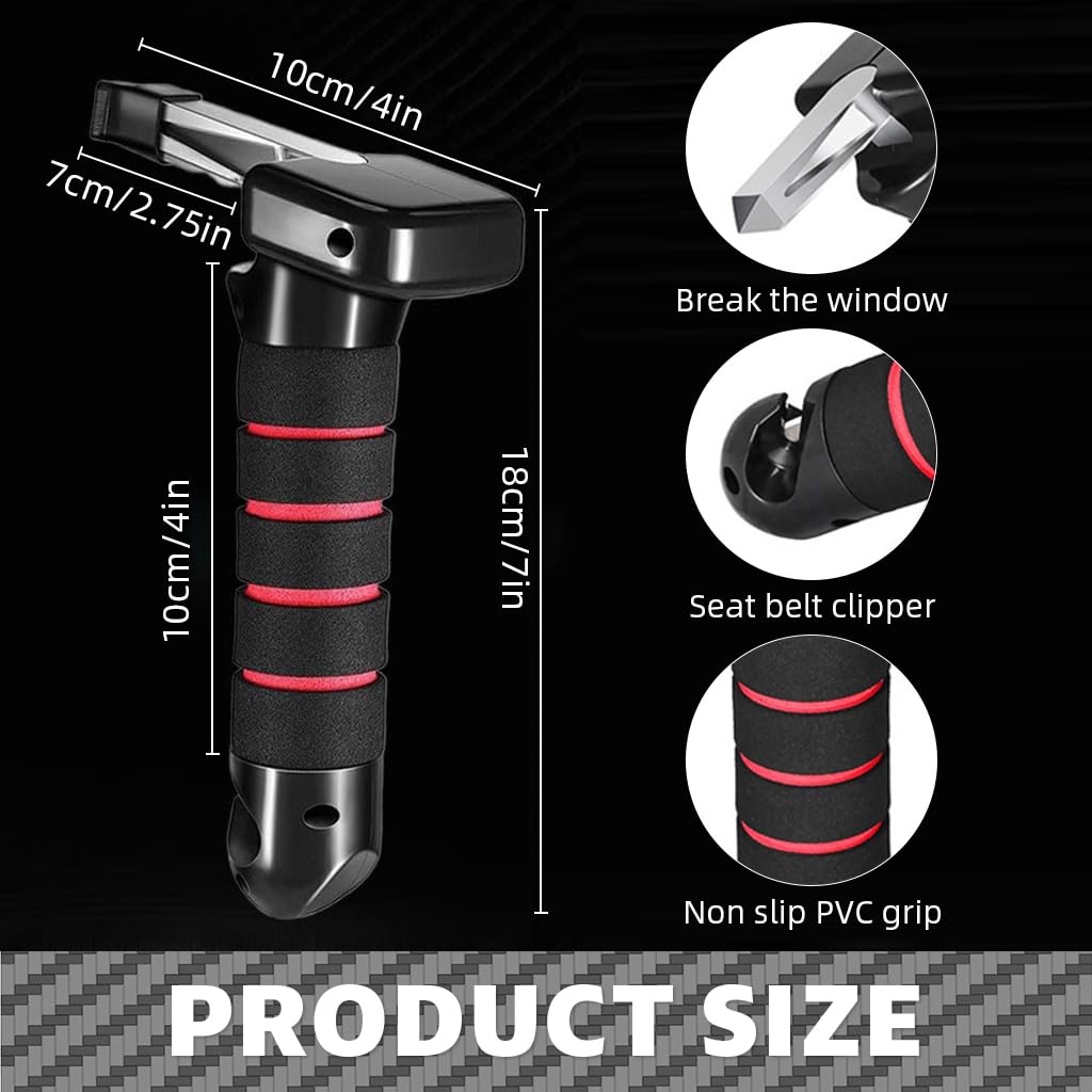 STHIRA Car Handle Assist for Elders and Pregnant Women with Belt Cutter & Window Breaker | Supports up to 350 lbs