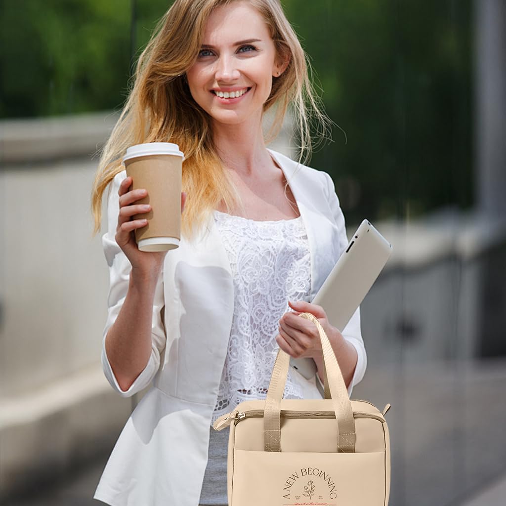 Supvox Reusable Lunch Box for Men and Women | Compact Lunch Bag for Daily Meals