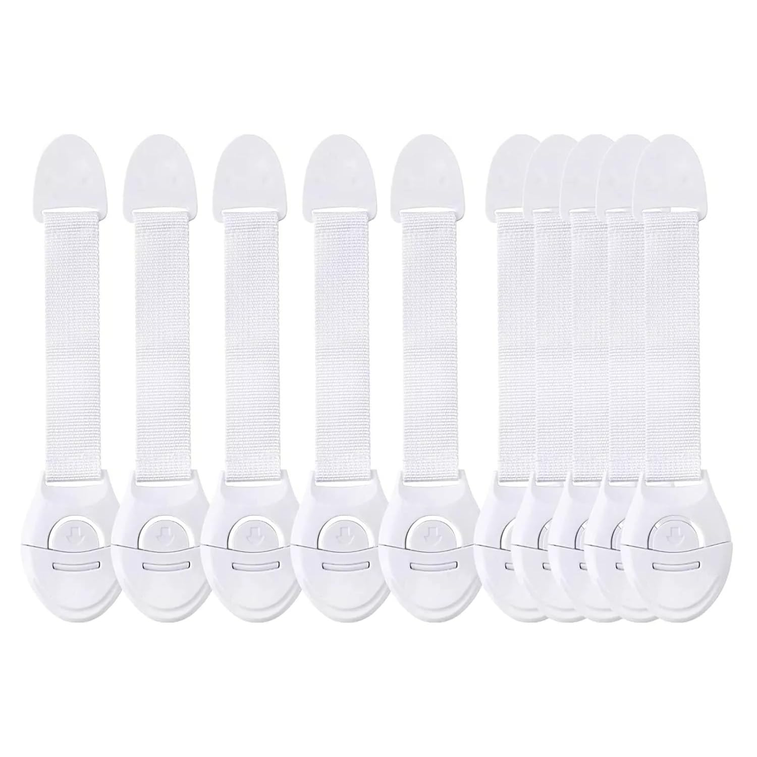 ZIBUYU® 10 Pack Child Safety Cabinet Locks
