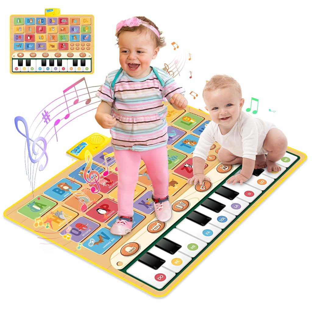 PATPAT® Large Alphabet Musical Piano Mat for Kids