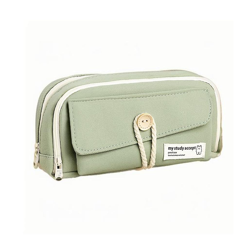 ZIBUYU® Student Pencil Pouch Canvas