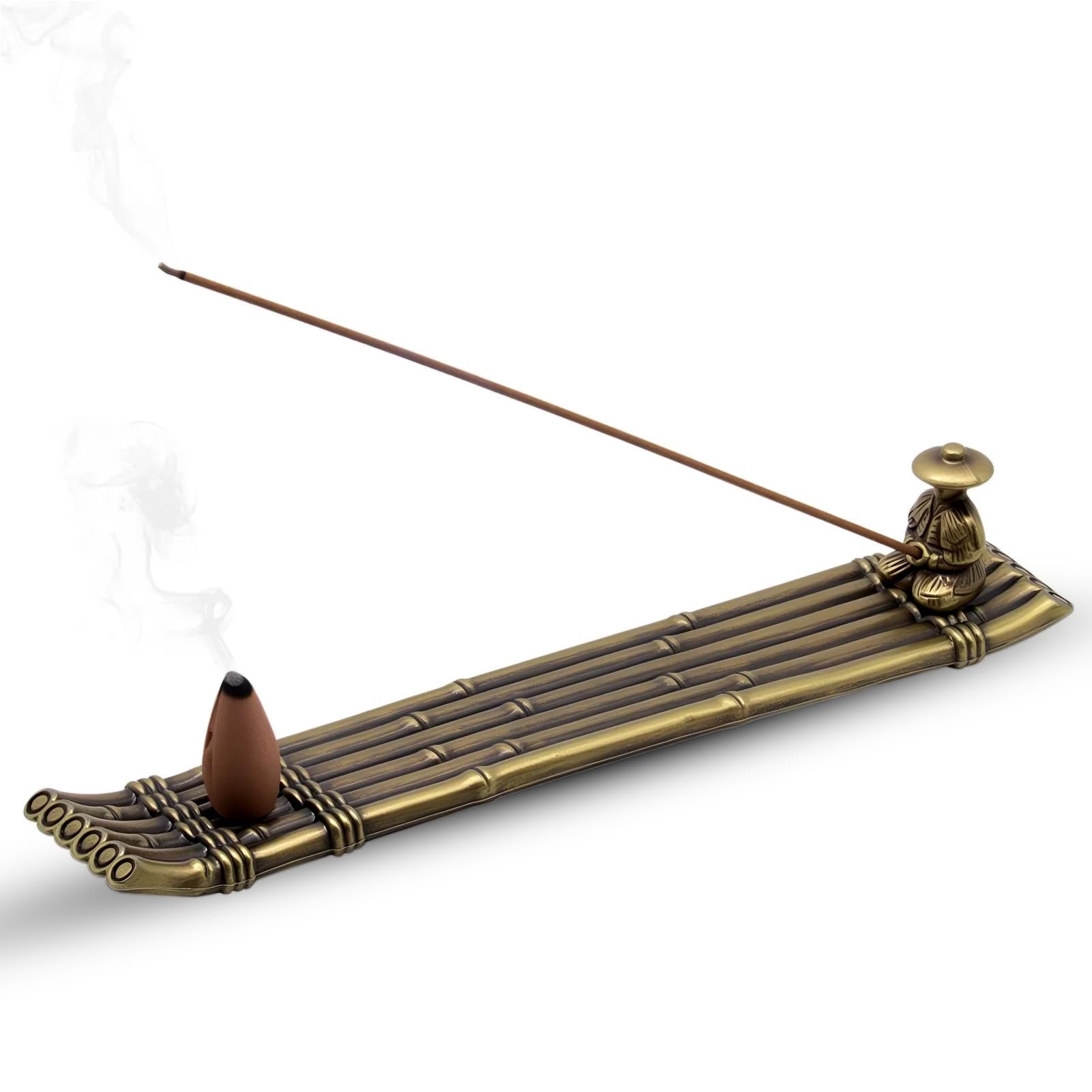 HASTHIP® Incense Burner & Stick Holder – Aroma Diffuser for Home Spa, Meditation Room & Zen Decor