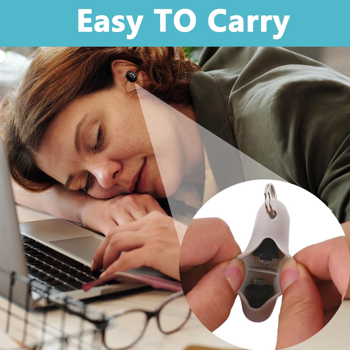 HANNEA Ear Plugs for Sleeping with Triple Layer Noise Reduction | 3 Pairs Soft Silicone Reusable Set