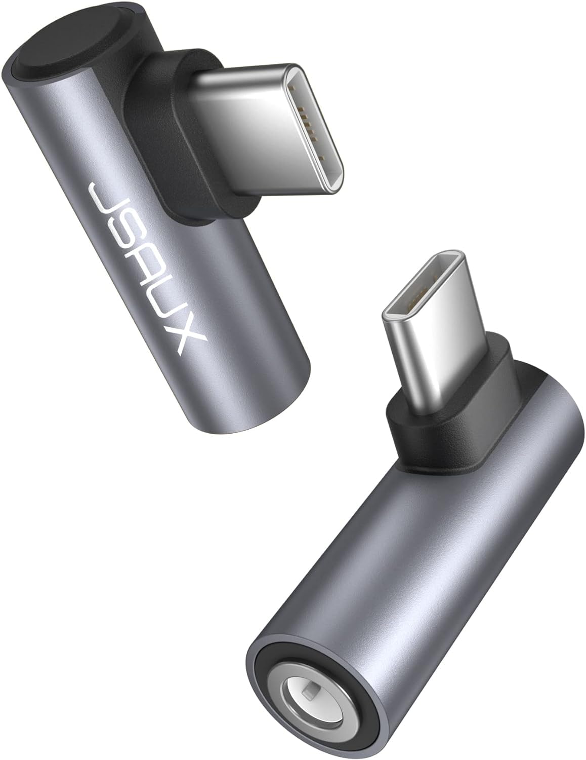 JSAUX USB C to 3.5mm Audio Adapter with 24bit 96kHz DAC Chip for Galaxy S24 and iPad Pro | Plug and Play Design