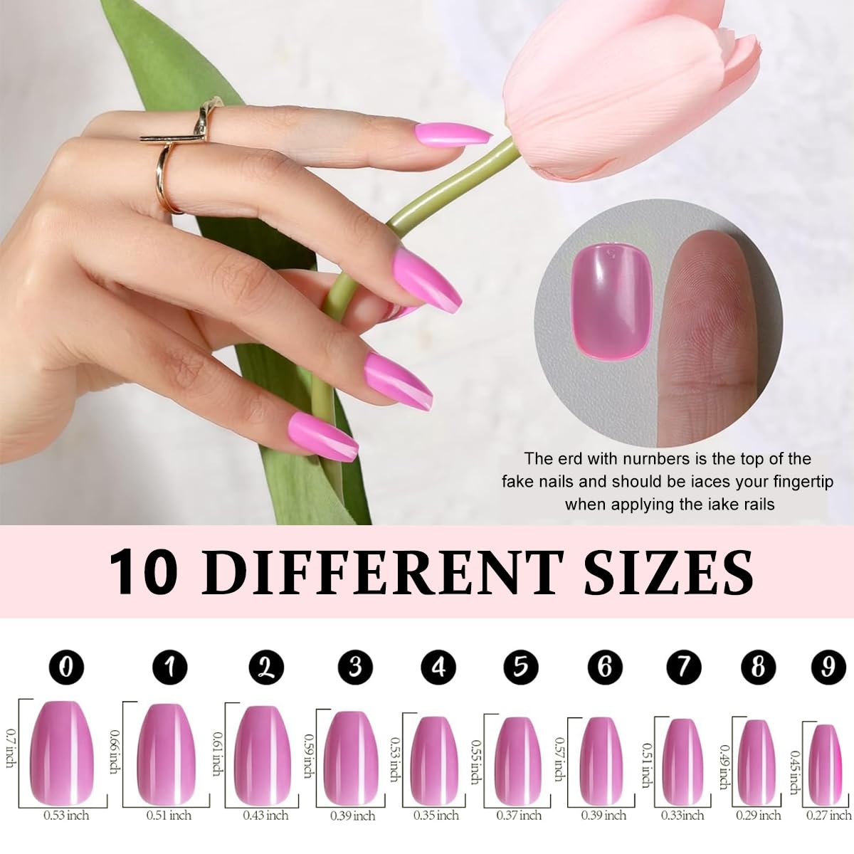 MAYCREATE® 12 Colors Press on Nails Sets, Short Amond Press on Nails, Matte Acrylic Fake Nails Almond Glue On Nails Press On Fake Nails for Women Girls (Not include Glue)