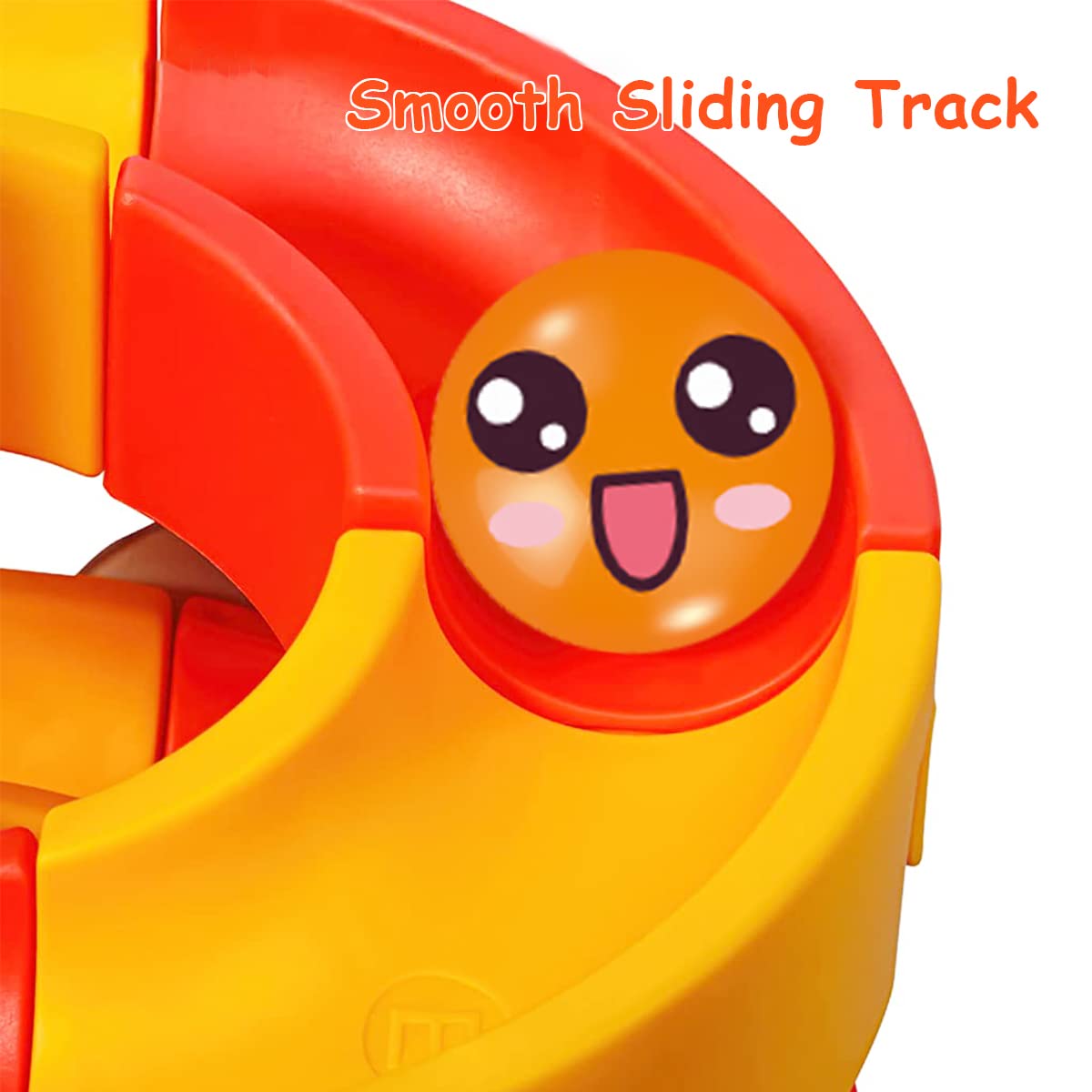 PATPAT Slide Bath Toys for Baby with 36pcs DIY Rail and Suction Cups | Fun Water Play