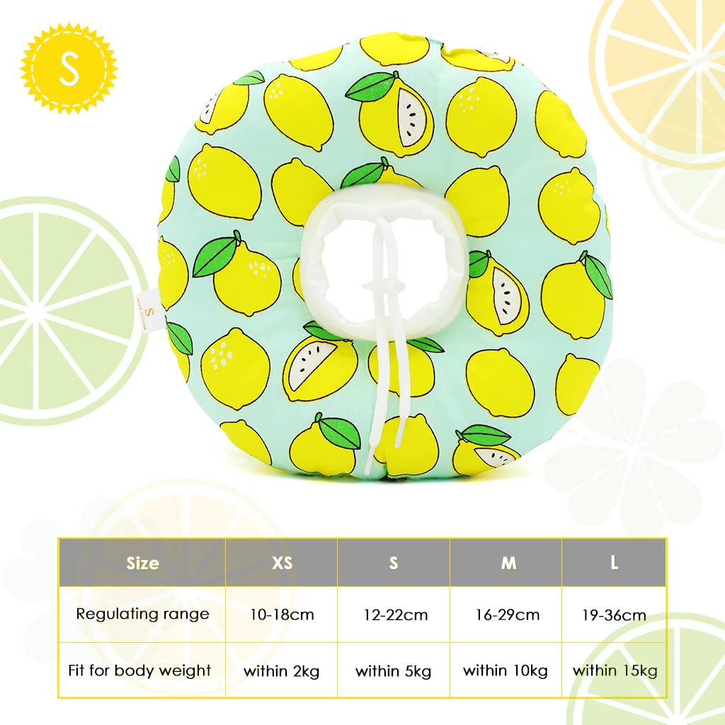 Qpets Cat Clothes for Surgery Recovery with Adjustable Neckline and Snap Button | Soft Cotton Purple Plaid Suit 30 cm Back Length