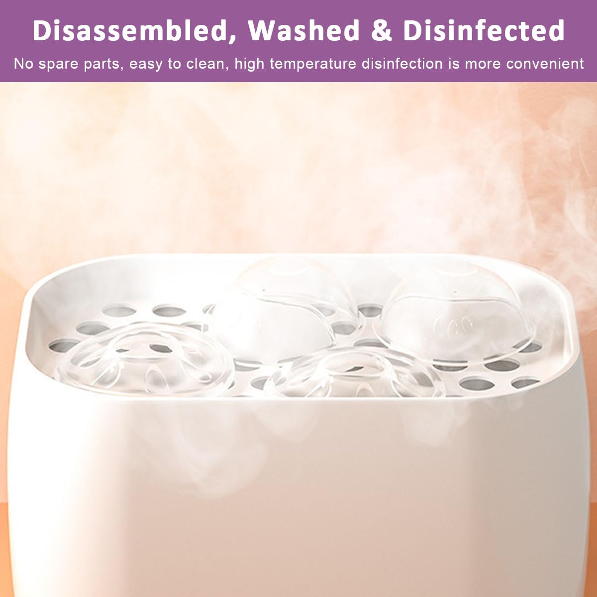 SNOWIE SOFT Reusable Nipple Caps for Breastfeeding Mothers with Leak Proof Silicone | 6PCS