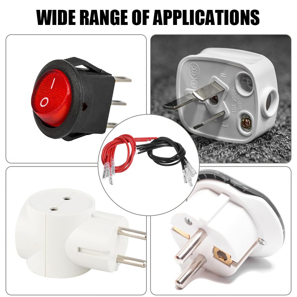 ZORBES Speaker Wire Connector Kit for Automotive and DIY Use featuring Quick Disconnect and 30PCS Multi Size Terminals