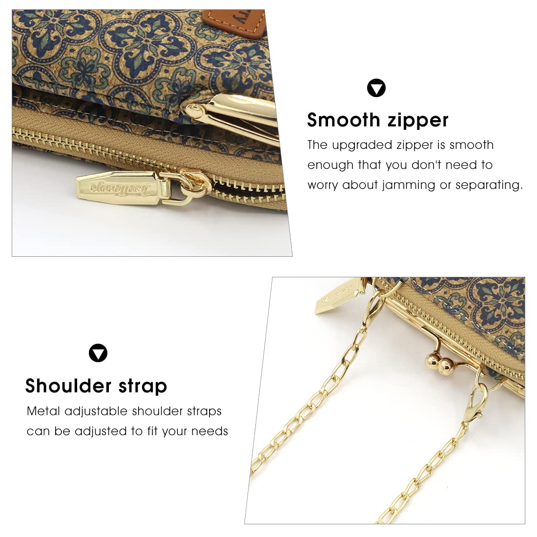 PALAY Crossbody Phone Bag for Women with 19x11x5cm Multi Layer Storage | PU Leather Sling Purse