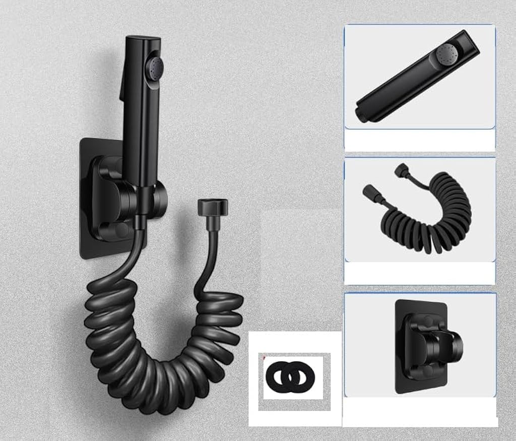 HASTHIP® Household Toilet, Bathroom Flushing Gun, high-Pressure pressurized Nozzle