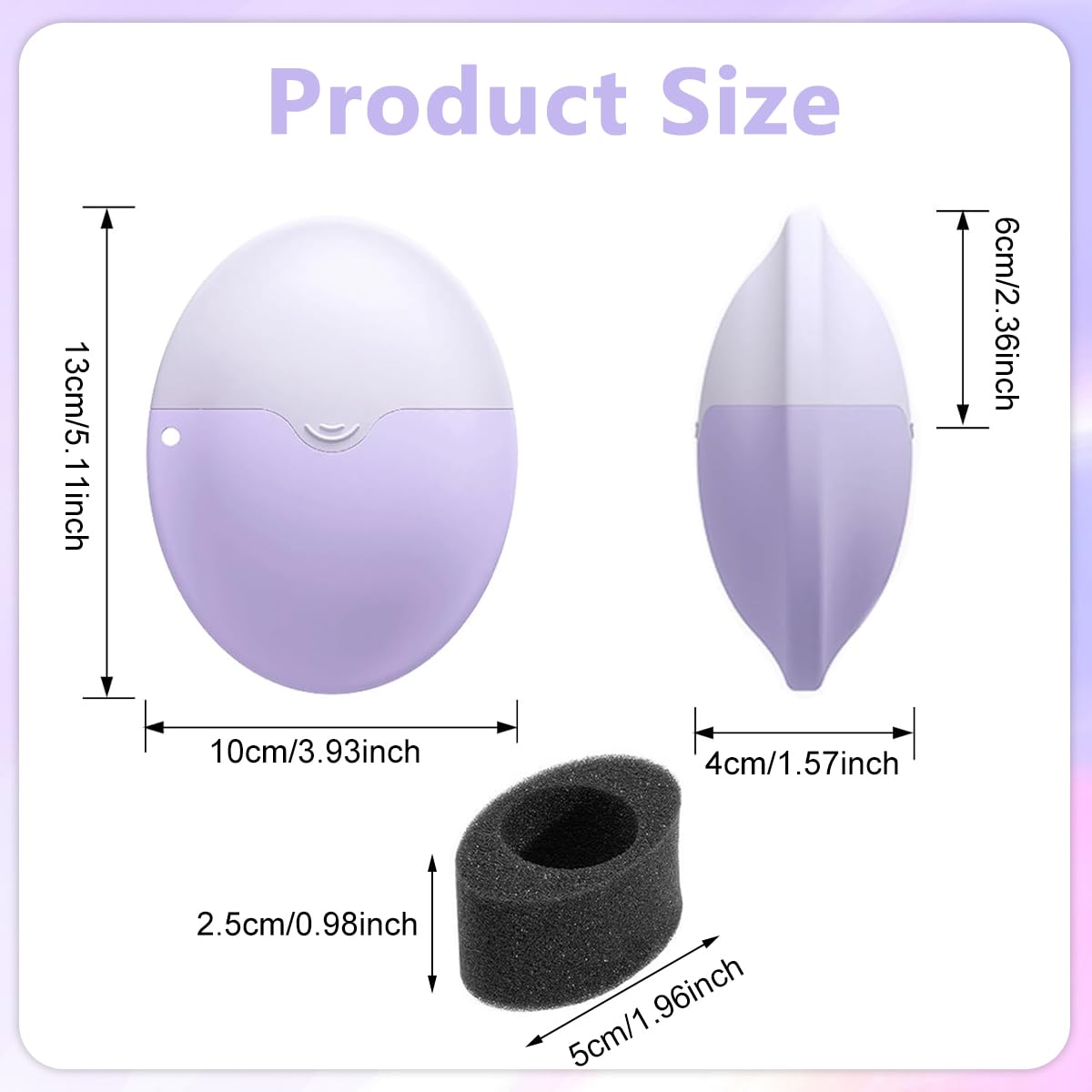 MAYCREATE Sunscreen Applicator for Beach and Travel with Roller Design and Silicone Housing | Lid and Lanyard