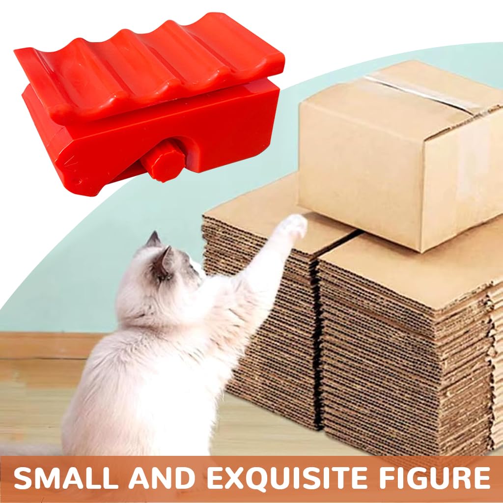 Qpets Cardboard Box Panel Cutter for DIY Cat Scratchers with Ergonomic Handle | Portable Craft Tool