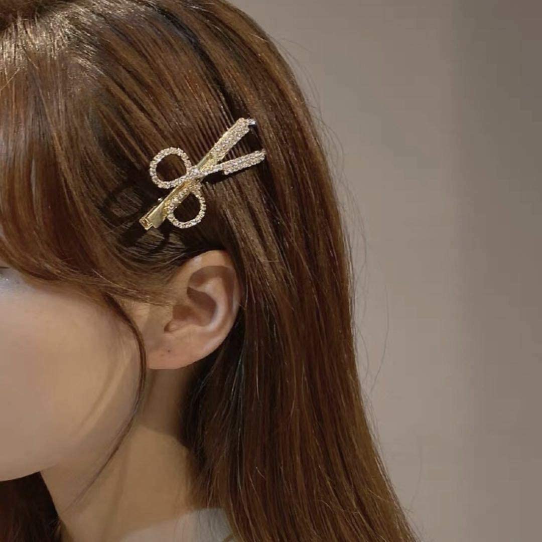ZIBUYU Hair Pins for Women Stylish Latest Barrettes Charms Pearl Korean Fancy Hair Pins for Women & Girls Non-Slip Side Pins Hair Accessories Women and Girls Gifts - 11 Pcs