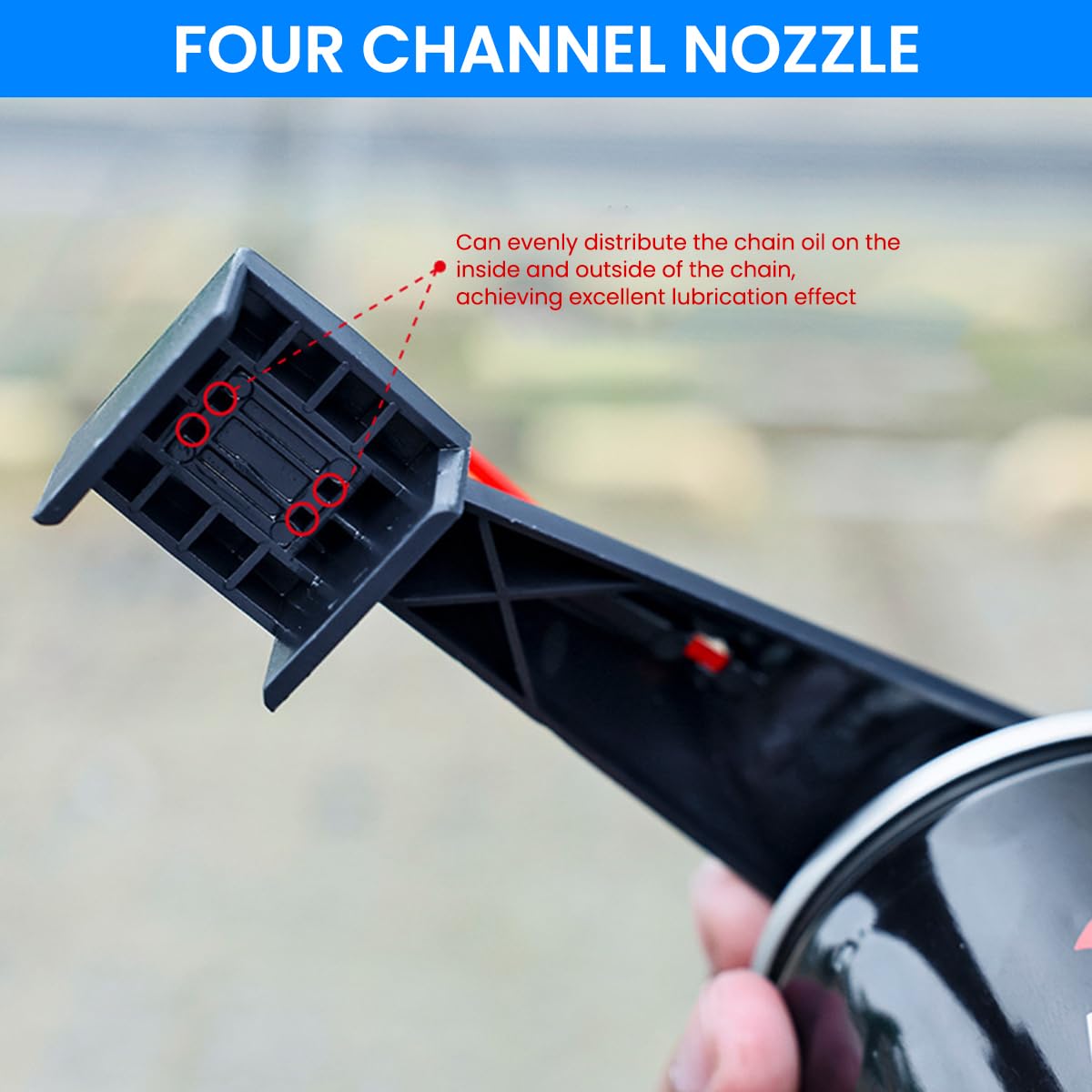 STHIRA Grease Spray Nozzle Attachment for Motorcycle and Bike Chains 3PCS | Precise Bearing Lubrication