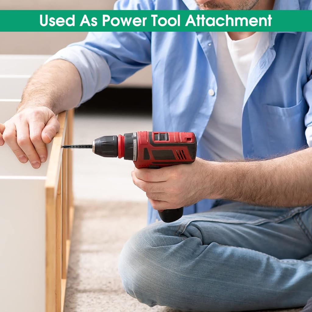 Serplex Screwdriver Tool Set for DIY and Home Use with 13 in 1 Bits and Retractable Design