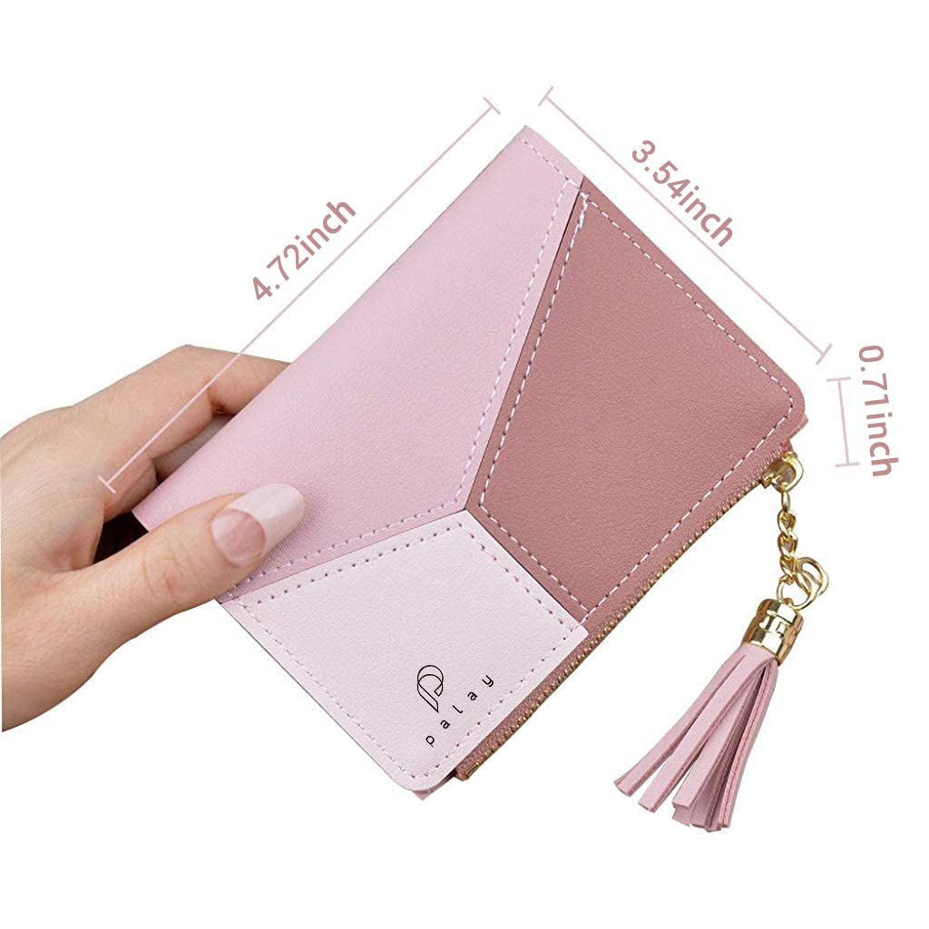 PALAY Small Women's Wallet with Zipper Closure and Multi Card Slots | PU Leather Coin Purse