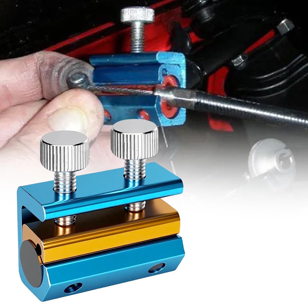 STHIRA Cable Luber Tool for Motorcycles and Bicycles with Dual Knob Design | Aluminum Build
