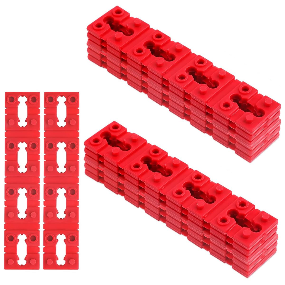 Serplex Outlet Spacers for Electrical Box with Twist Apart Design 48 Pcs | Easy Home Fix
