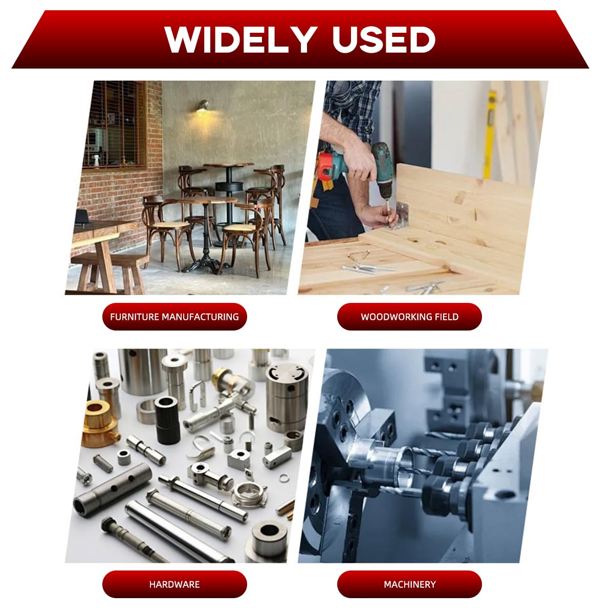 Serplex Wood Gluing Pipe Clamp for Woodworking & DIY Projects with Adjustable Jig | Heavy-Duty Steel 3/4 in Design