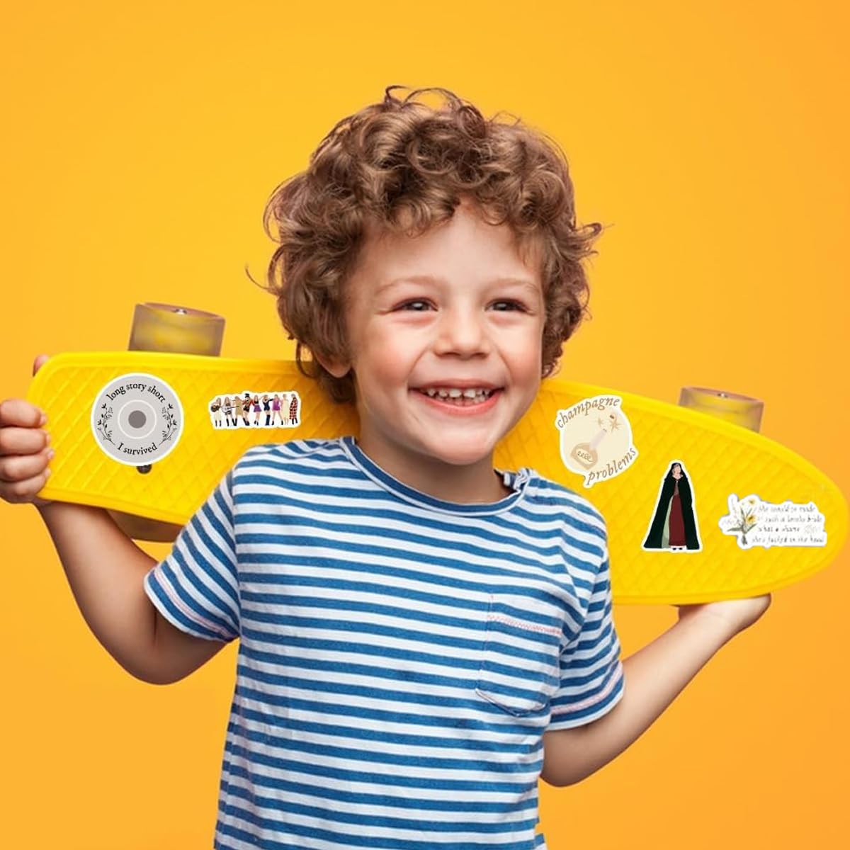 HASTHIP Taylor Swift Stickers 100 pcs for Laptop and Water Bottle with Waterproof Vinyl | Gift for Swiftie Fans