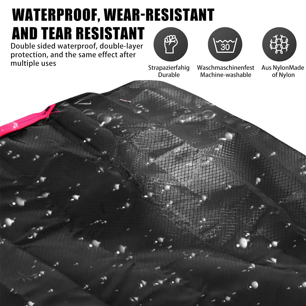 PROBEROS Mini Picnic Blanket for Beach and Camping with Double Side Waterproof Nylon 70x110 cm | Folds into 8x5 cm Pouch