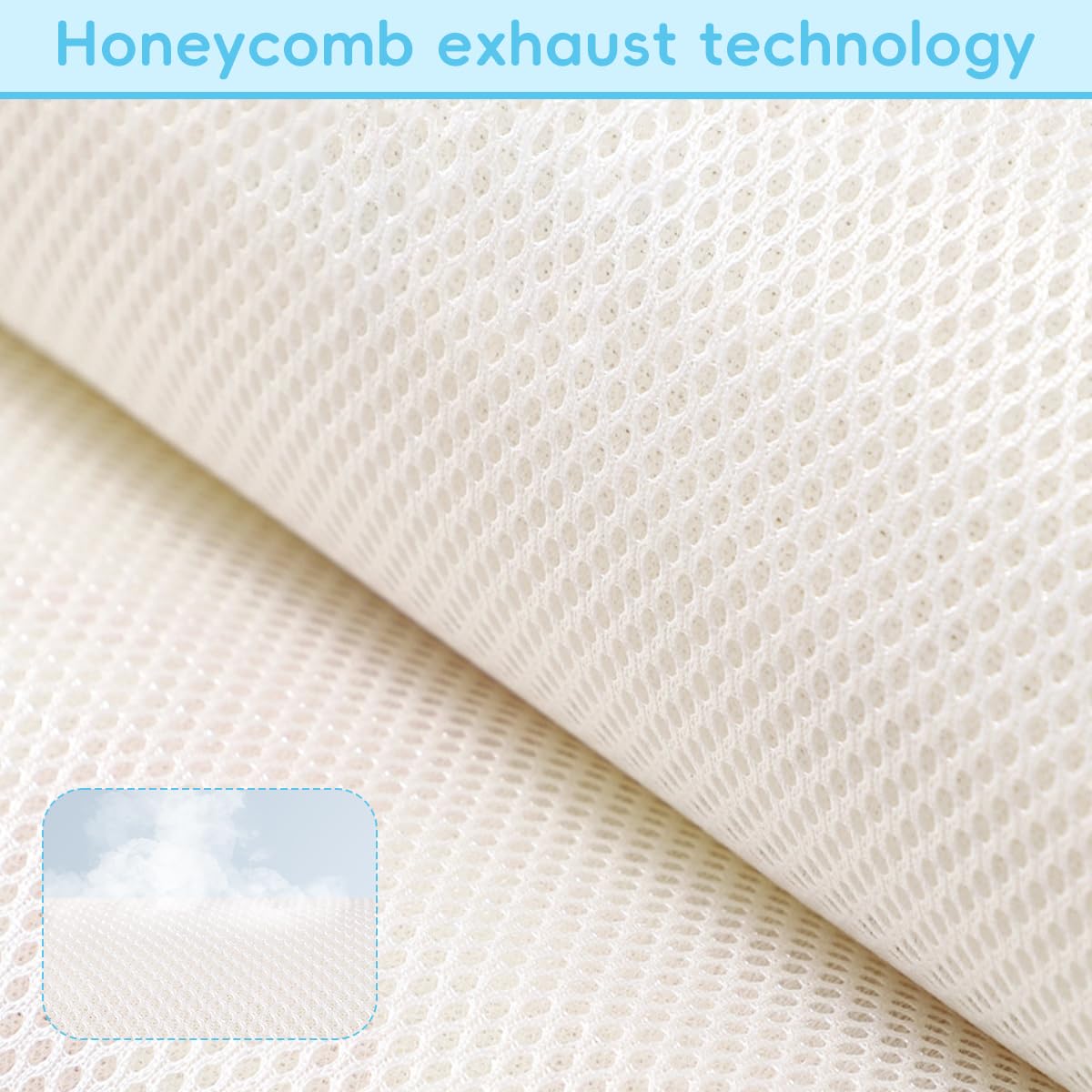 SNOWIE SOFT Breastfeeding Elbow Cool Mat for Nursing with Dual Elastic Straps | Breathable Cushion Pad